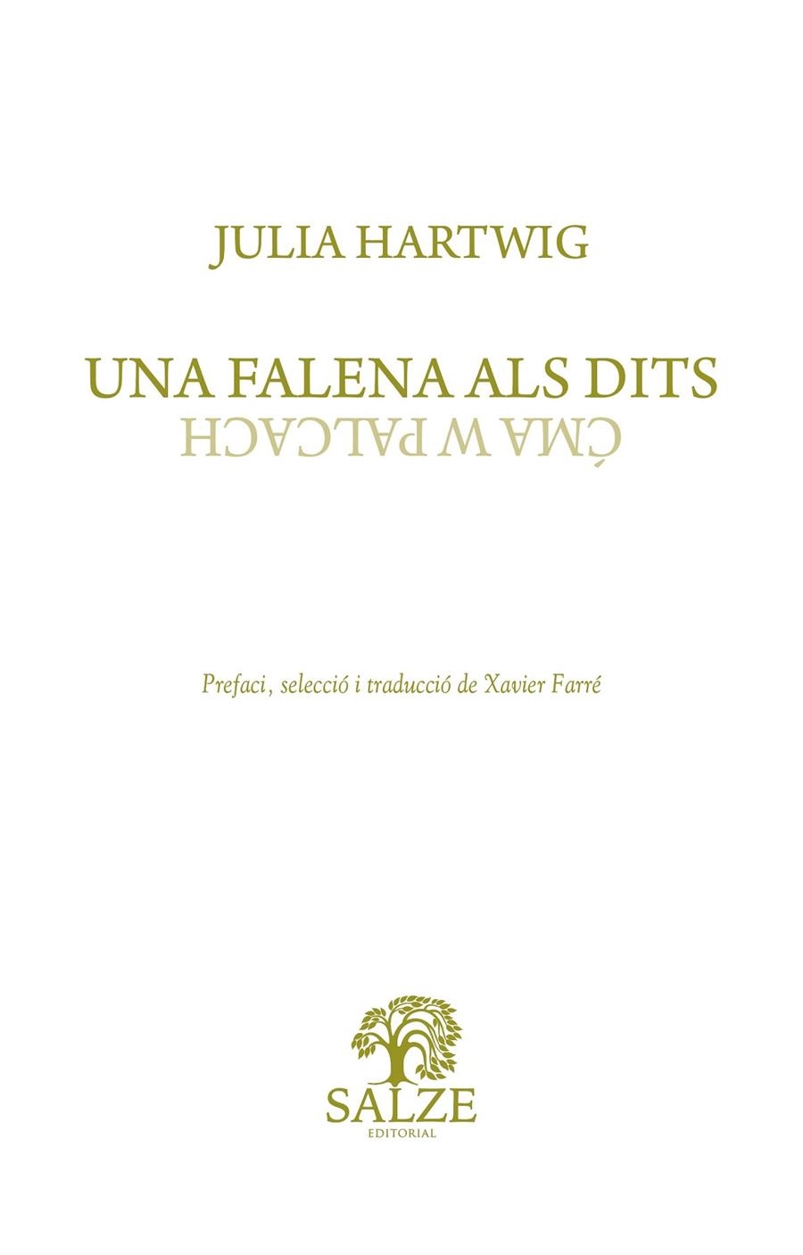 Una falena als dits | 9788409687541 | Hartwig, Julia | Llibres.cat | Llibreria online en català | La Impossible Llibreters Barcelona