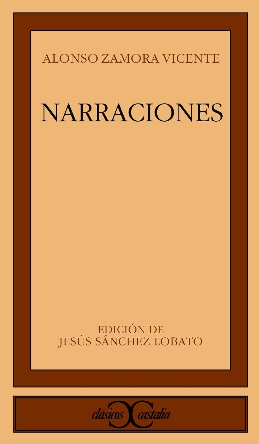 NARRACIONES (ALONSO ZAMORA) | 9788470398056 | ZAMORA VICENTE, ALONSO | Llibres.cat | Llibreria online en català | La Impossible Llibreters Barcelona