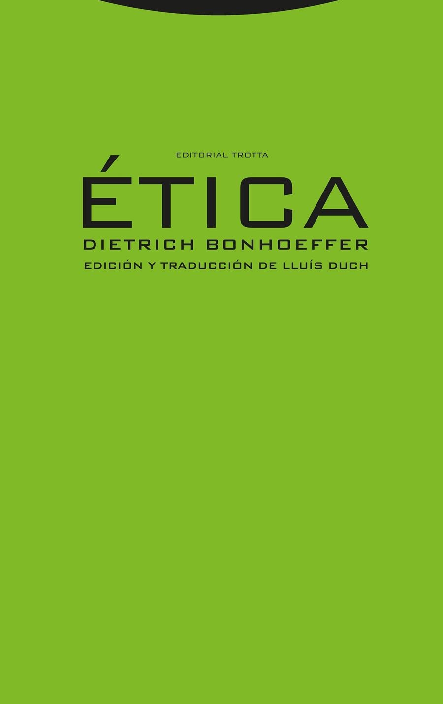 ETICA DIETRICH BONHOEFFER | 9788481642636 | BONHOEFFER, DIETRICH | Llibres.cat | Llibreria online en català | La Impossible Llibreters Barcelona